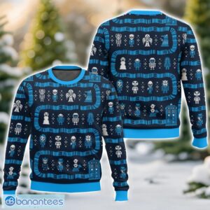 Doctor Who, Who’s Outside Christmas Ugly Sweater 3D Printed Sweater Christmas Gift - Doctor Who, Who’s Outside Christmas Ugly Sweater-3