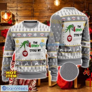 Grinch Stole Smirnoff Vodka AOP Ugly Christmas Sweater Christmas Gift Gift For Family Product Photo 1