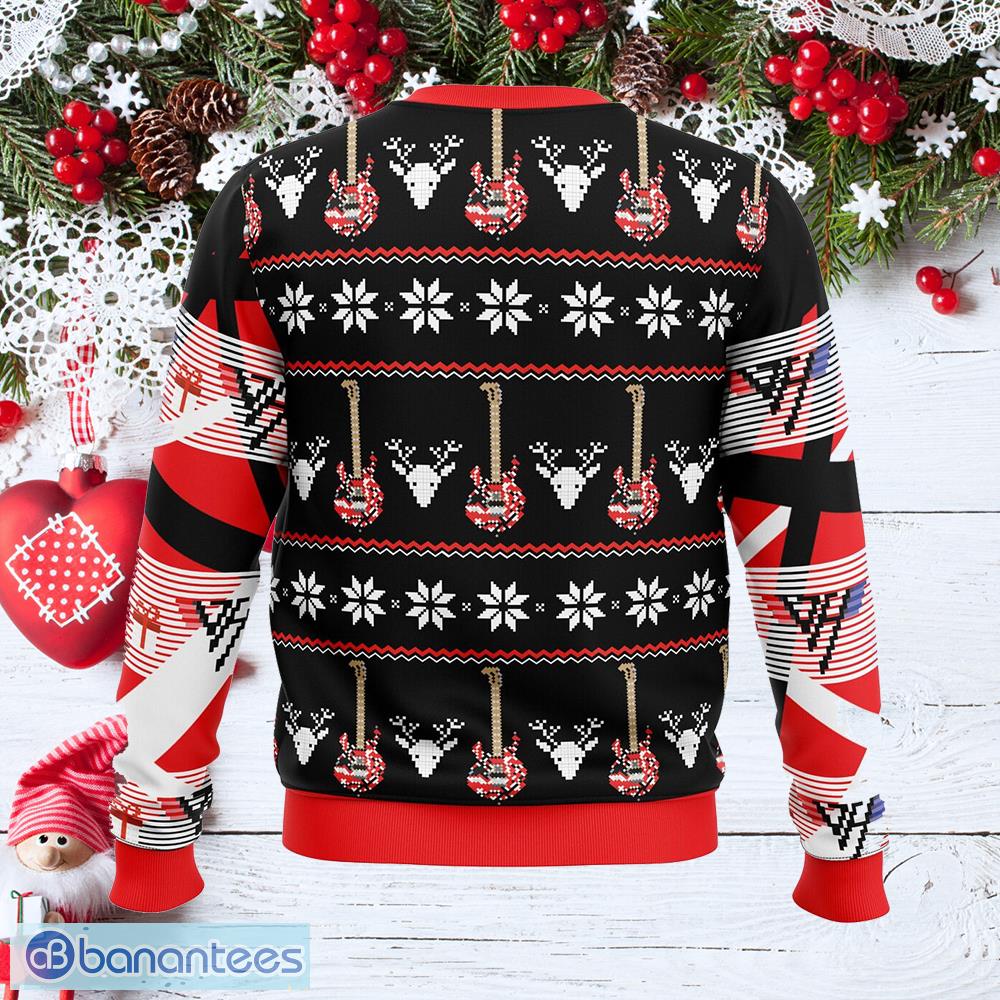 eddie van halen winterize ugly christmas sweater gift for adult 1 image Eddie Van Halen Winterize Ugly Christmas Sweater Gift For Adult - Eddie Van Halen Ugly Christmas Sweater Photo_2