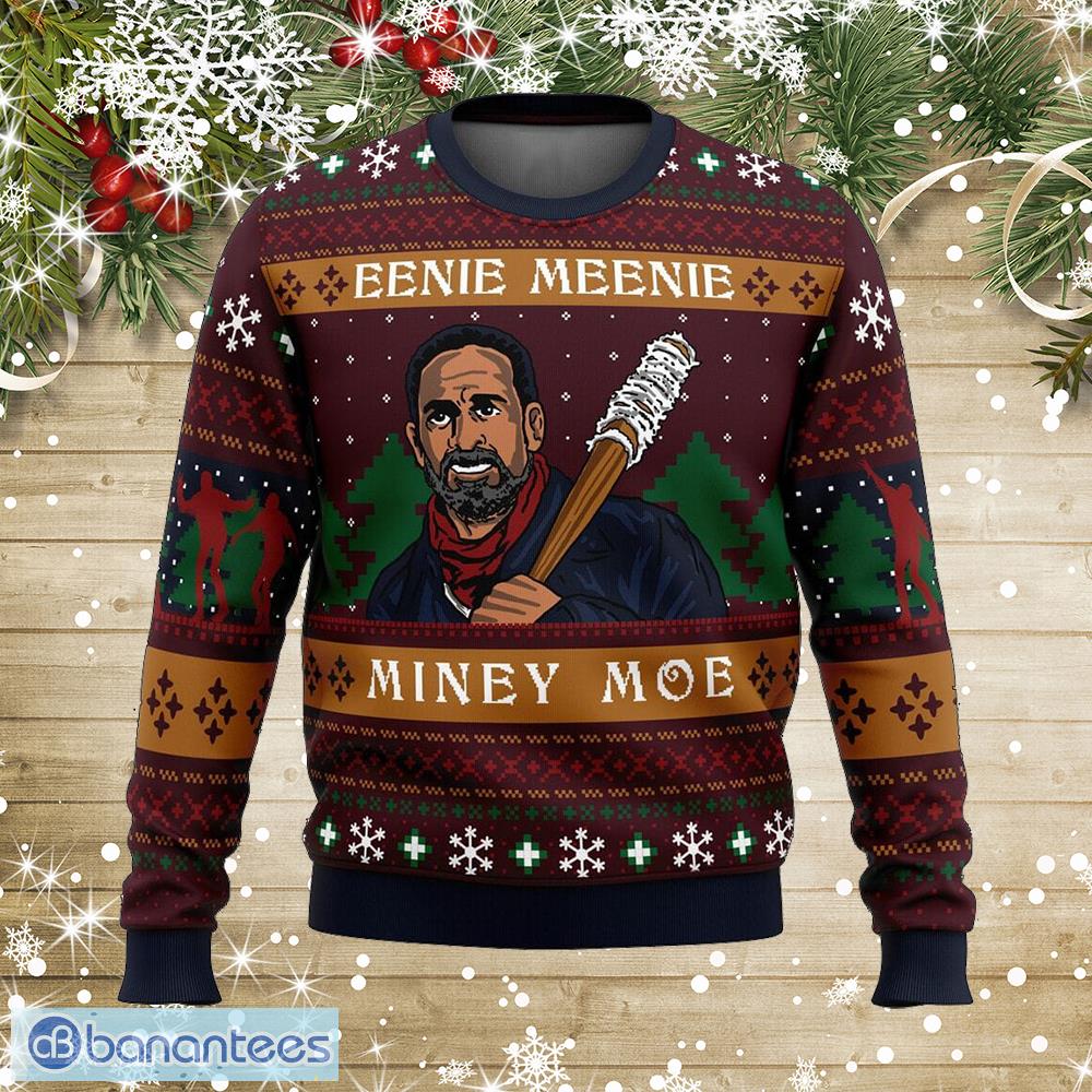 eenie meenie the walking dead mittens knitted christmas sweater aop gift for men and women image Eenie Meenie The Walking Dead Mittens Knitted Christmas Sweater AOP Gift For Men And Women - Eenie Meenie The Walking Dead Ugly Christmas Sweater Photo_1