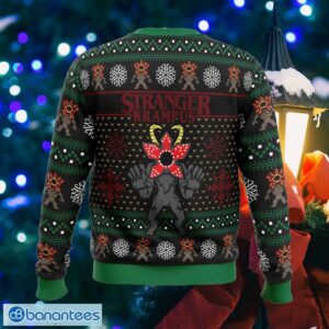 Demogorgon Stranger Krampus Stranger Things Jingle Ugly Christmas Sweater Gift For Adult - Demogorgon Stranger Krampus Stranger Things Ugly Christmas Sweater Photo_2