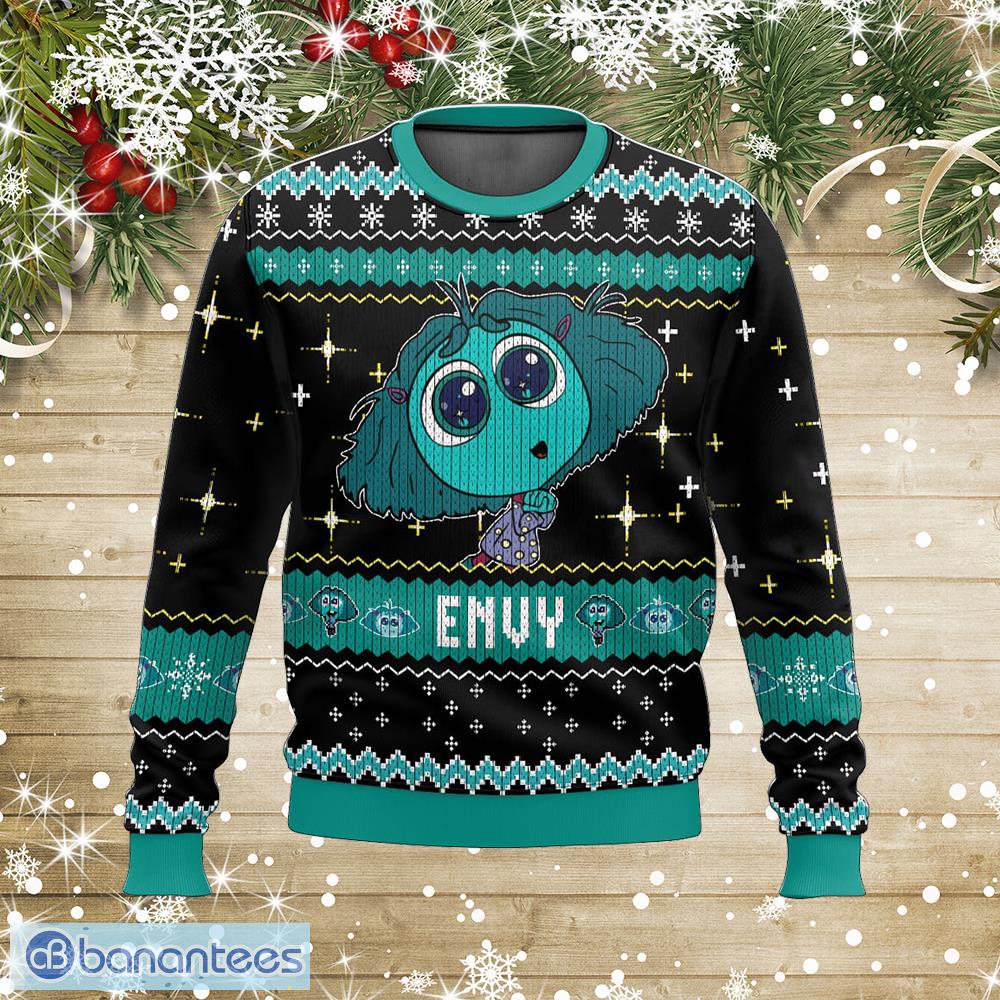 envy inside out ugly sweater fabric ugly christmas sweater gift for men and women image Envy Inside Out Ugly Sweater Fabric Ugly Christmas Sweater Gift For Men And Women - Envy Inside Out Ugly Sweater Photo_1