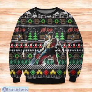 Evil Dead American Horror Film For Unisex Christmas Ugly SweaterGift For Men And Women Product Photo 1