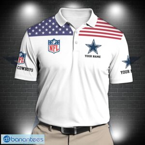Dallas Cowboys Sport Polo Shirt Custom Name Sport Gifts Ideas For Father's Days Product Photo 2