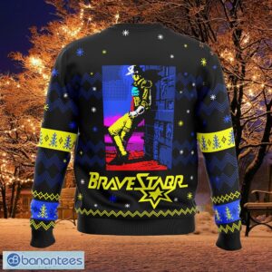 Christmas Cowboy Bravestarr Yule Knitted Xmas Sweater Gift For Men And Women - Christmas Cowboy Bravestarr Ugly Christmas Sweater Photo_2