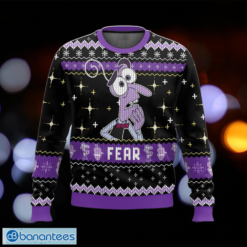 fear inside out ugly sweater joyful knitted christmas sweater gift for adult image Fear Inside Out Ugly Sweater Joyful Knitted Christmas Sweater Gift For Adult - Fear Inside Out Ugly Sweater Photo_1