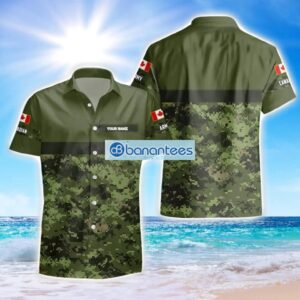 Canadian Veteran Soldier Hawaii Shirt Beach Shirt For Men And Women Custom Name Style 5 Product Photo 1
