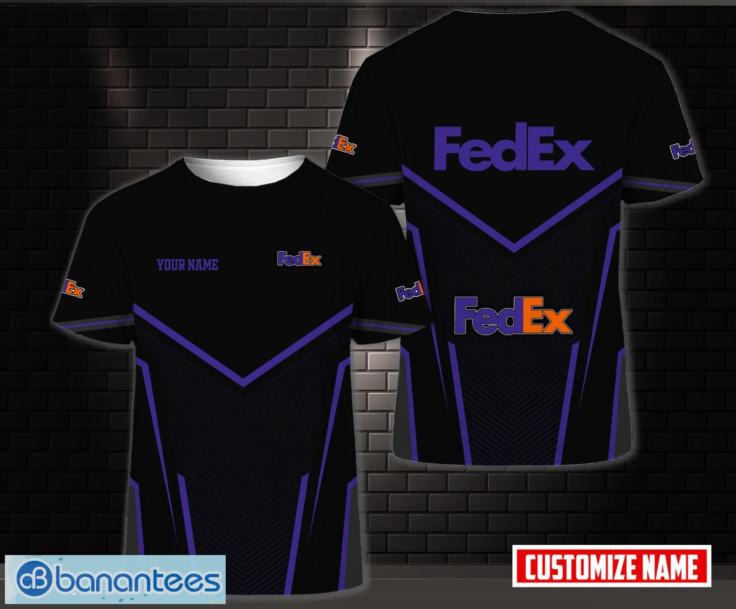 fleece fedex team 3d t shirt team 3d t shirt image Fleece fedex Team 3D T-Shirt Team 3D T-Shirt Product Photo 1