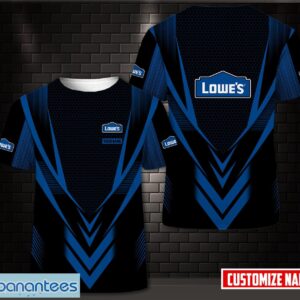 Fleece lowe's AOP 3D T-shirt For Men And Women Custom Name Product Photo 1