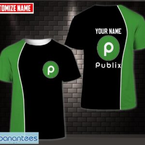 Fleece publix AOP 3D T-shirt For Men And Women Custom Name Product Photo 1