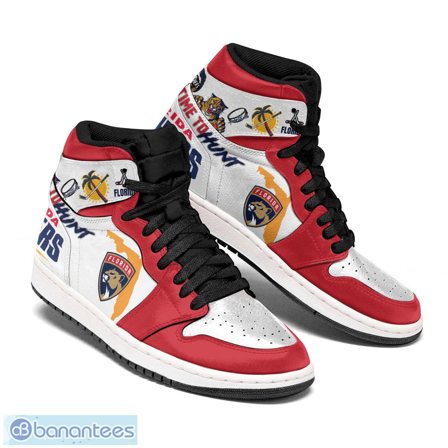 florida panthers air jordan hightop sneakers shoes for men and women aj1 sneakers 1 image Florida Panthers Air Jordan Hightop Sneakers Shoes For Men And Women AJ1 Sneakers Product Photo 2
