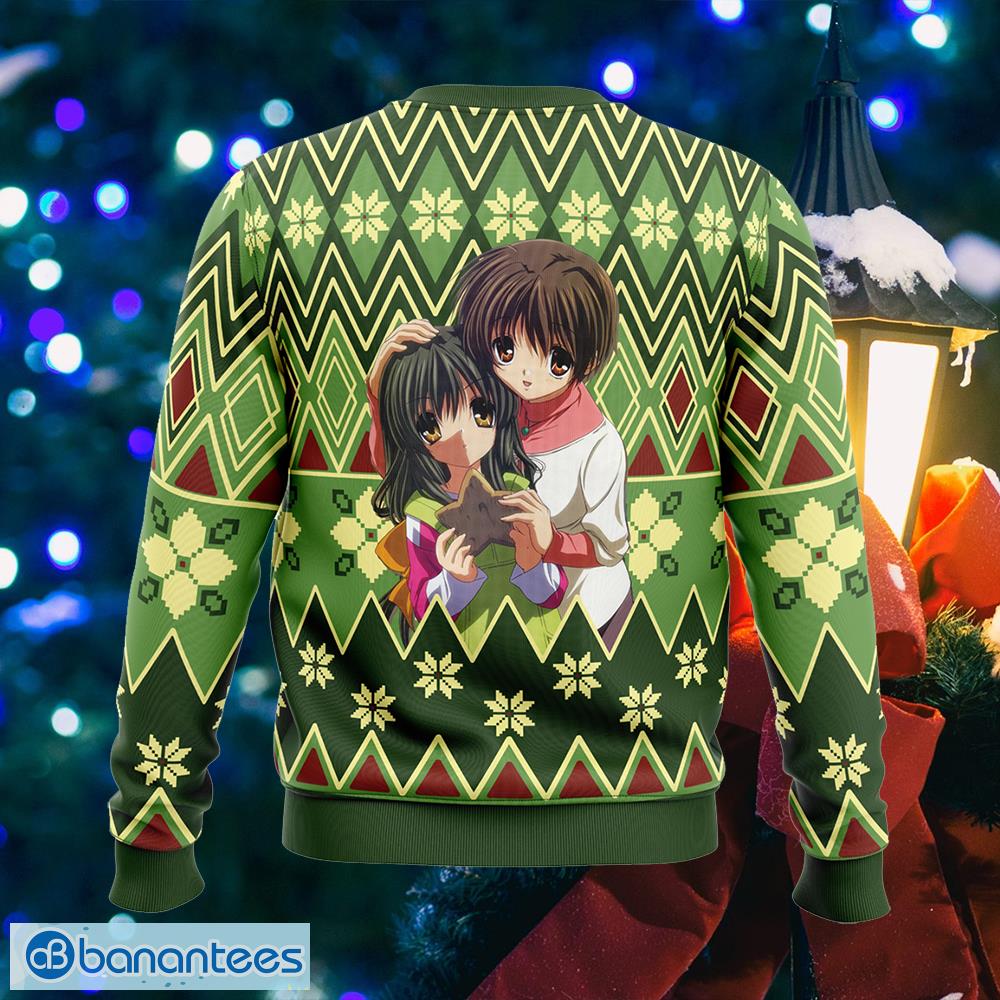 fuuko and kouko christmas clannad traditional ugly christmas sweater gift for men and women 1 image Fuuko and Kouko Christmas Clannad Traditional Ugly Christmas Sweater Gift For Men And Women - Fuuko and Kouko Christmas Clannad Ugly Christmas Sweater Photo_2