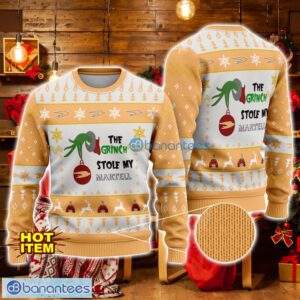 Grinch Stole Martell AOP Ugly Christmas Sweater Christmas Gift Gift For Family Product Photo 1
