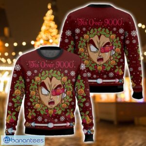 It’s Over 9000 Dragon Ball Z Ugly Christmas Sweater 3D All Printed Sweater Christmas Gift Product Photo 1