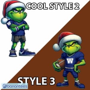 CFL Winnipeg Blue Bombers New Grinch Knitted Christmas Sweater Gift For Men And Women - CFL Winnipeg Blue Bombers New Grinch Ugly Christmas Sweater Photo 3