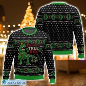 Christmas Tree Rex Jurassic Park Ugly Christmas Sweater For Men And Women Christmas Holiday Gift - Christmas Tree Rex Jurassic Park Ugly Sweater-3