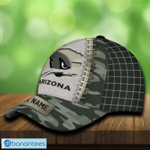 Arizona Cardinals 3D Hat And Cap Beach Design Camo Green For Fans Gift Custom Name - Arizona Cardinals 3D Hat And Cap Camo_3