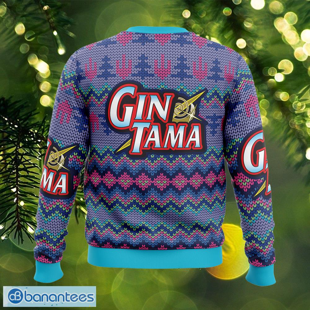 gintama alt embroider ugly christmas sweater gift holidays 1 image Gintama Alt Embroider Ugly Christmas Sweater Gift Holidays - Gintama Alt Ugly Christmas Sweater Photo_2