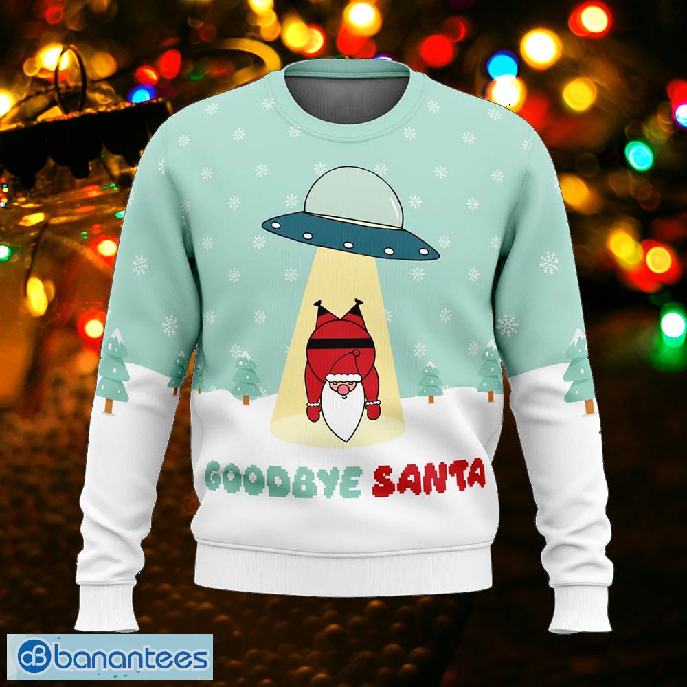 goodbye santa wintertime knitted xmas sweater gift for men and women image Goodbye Santa Wintertime Knitted Xmas Sweater Gift For Men And Women - Goodbye Santa Ugly Christmas Sweater Photo_1