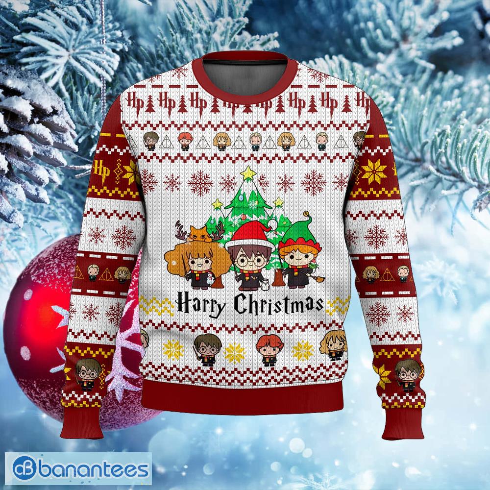harry potter ugly sweater trend ugly xmas 3d sweater gift for men and women image Harry Potter Ugly Sweater Trend Ugly Xmas 3D Sweater Gift For Men And Women - Harry Potter Ugly Sweater Photo_1
