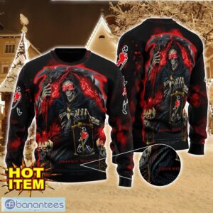 Johnnie Walker Death Halloween All Over Print Sweater Halloween Gift For men And Women Product Photo 1