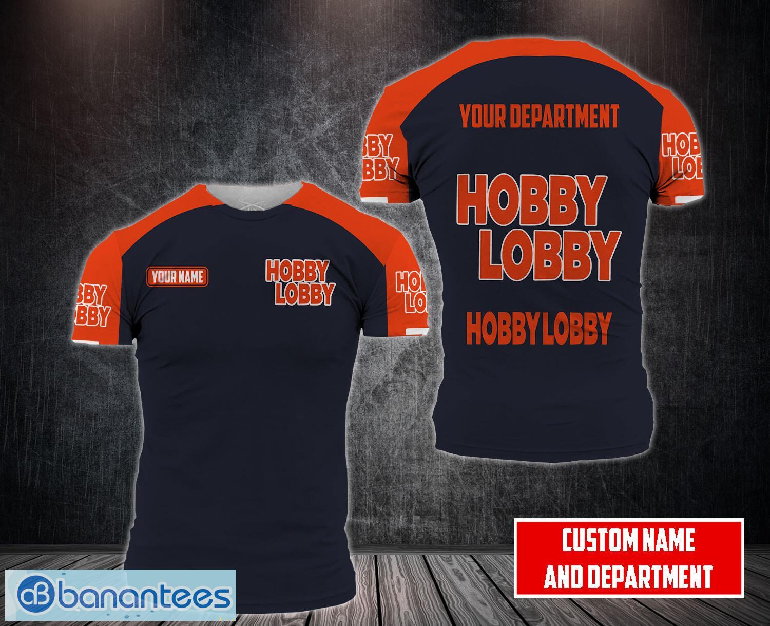 hobby lobby aop 3d t shirt for men and women custom name image HOBBY LOBBY AOP 3D T-shirt For Men And Women Custom Name Product Photo 1