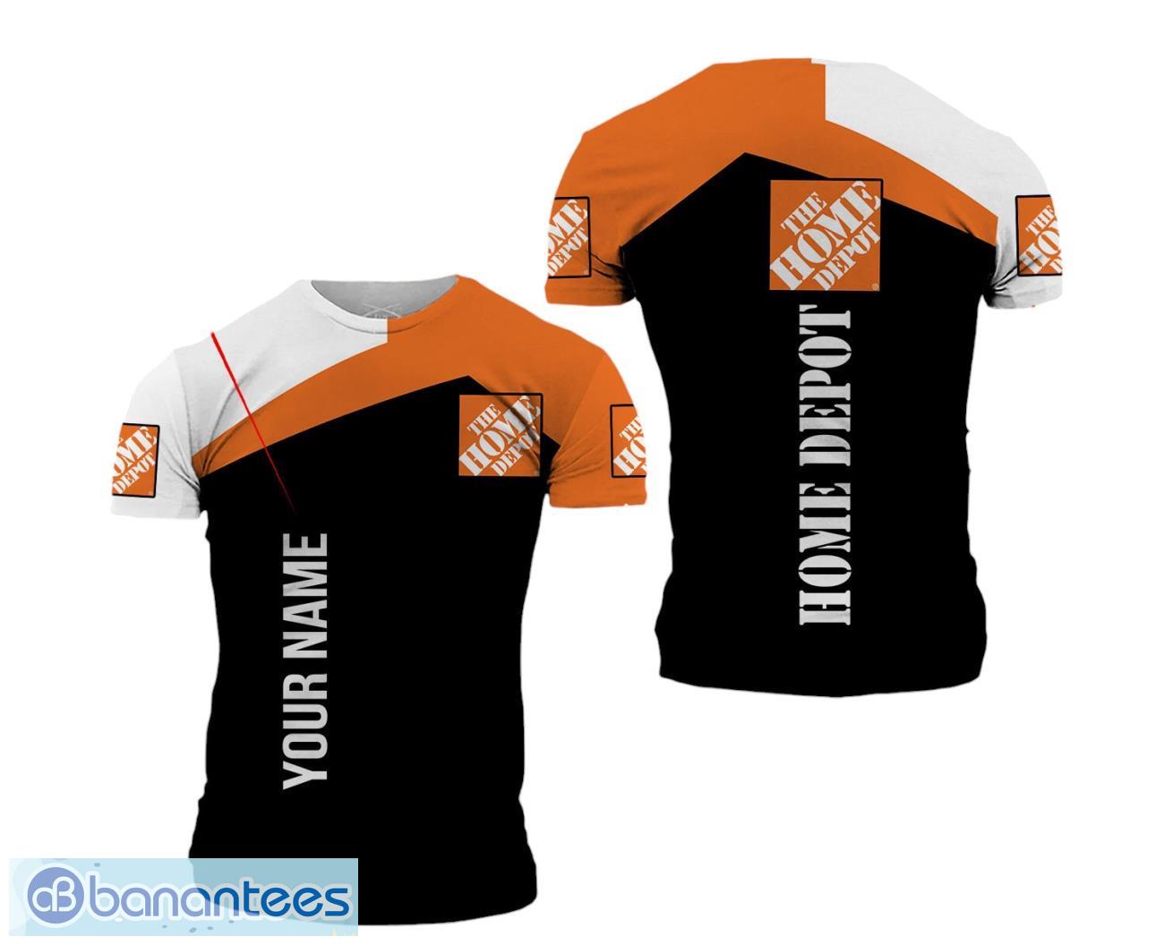 home depot 3d t shirt unisex for men and women custom name image home depot 3D T-Shirt Unisex For Men And Women Custom Name Product Photo 1