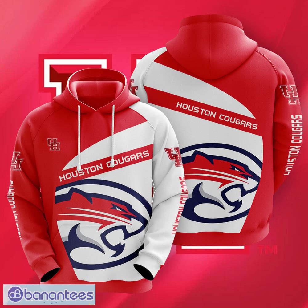 houston cougars 3d hoodie for fans new trending all over print image Houston Cougars 3D Hoodie For Fans New Trending All OVer Print - Houston Cougars 3D Hoodie For Fans New Trending All OVer Print