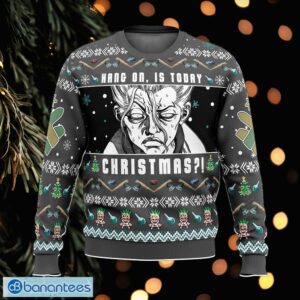 Hang On, Is Today Christmas! Dr. Stone Tradition Ugly Xmas Sweater Gift For Men And Women - Hang On, Is Today Christmas! Dr. Stone Ugly Christmas Sweater Photo_1