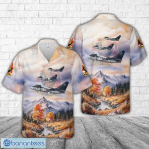 US Navy Lockheed S-3B Viking VS-21 Fighting Redtails, NF710 160604. CVW-5, USS Kitty Hawk CV-63 - Retirement Scheme, 2004 Aloha Hawaiian Shirt Product Photo 1