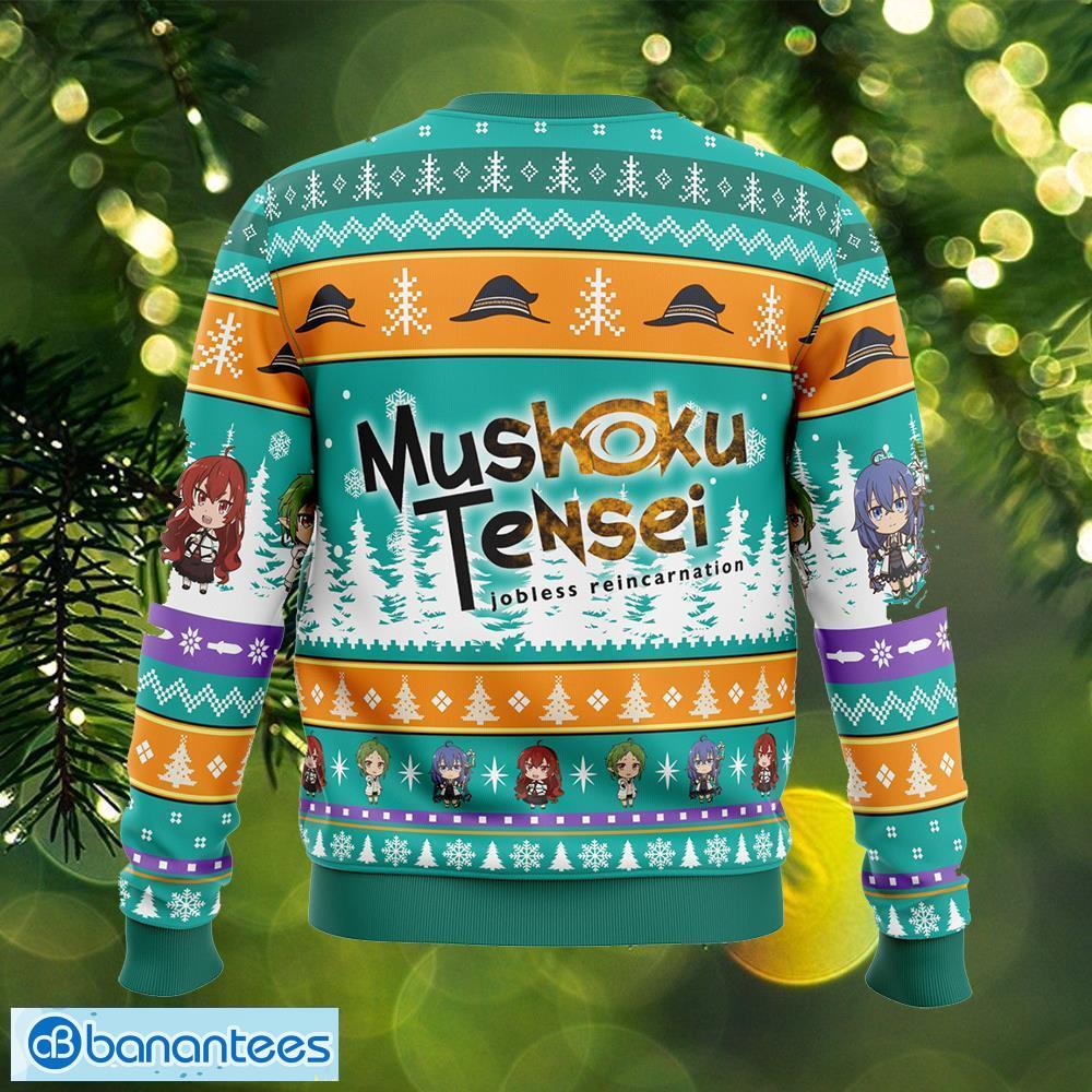 if i only tried harder mushoku tensei jobless reincarnation carolers ugly christmas sweater gift holidays 1 image If I Only Tried Harder Mushoku Tensei Jobless Reincarnation Carolers Ugly Christmas Sweater Gift Holidays - If I Only Tried Harder Mushoku Tensei Jobless Reincarnation Ugly Christmas Sweater Photo_2