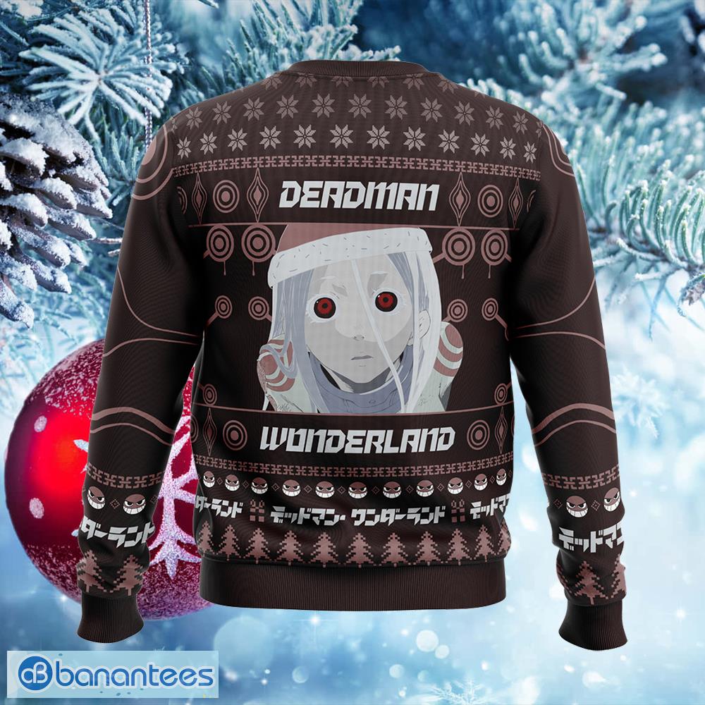 ill grant your christmas wish deadman wonderland hallelujah knitted christmas sweater gift for adult 1 image Ill Grant Your Christmas Wish Deadman Wonderland Hallelujah Knitted Christmas Sweater Gift For Adult - Ill Grant Your Christmas Wish Deadman Wonderland Ugly Christmas Sweater Photo_2