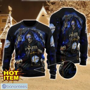 Blue Moon Death Halloween All Over Print Sweater Halloween Gift For men And Women Product Photo 1