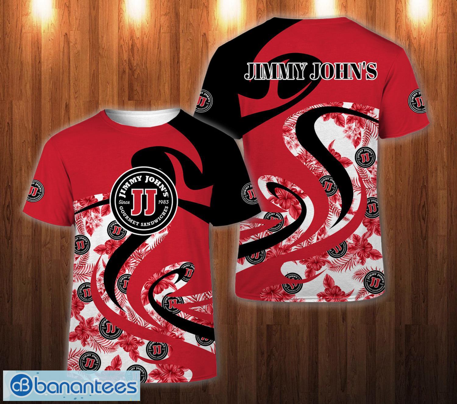 jimmy johns limited 3d t shirt image jimmy john's Limited 3D T Shirt Product Photo