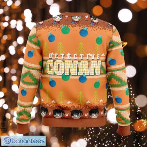 Detective Conan Mistletoe Ugly Xmas 3D Sweater Gift For Men And Women - Detective Conan Ugly Christmas Sweater Photo_2