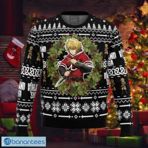 Thorfinn Vinland Saga Warmth Ugly Christmas Sweater Gift For Men And Women - Thorfinn Vinland Saga Ugly Christmas Sweater Photo_1