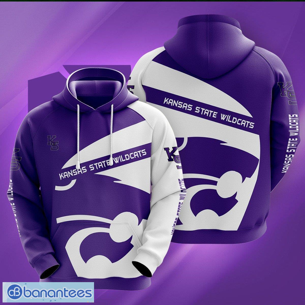 kansas state wildcats 3d hoodie for fans new trending all over print image Kansas State Wildcats 3D Hoodie For Fans New Trending All OVer Print - Kansas State Wildcats 3D Hoodie For Fans New Trending All OVer Print