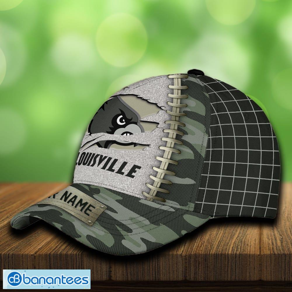 louisville cardinals 3d hat and cap beach design camo green for fans gift custom name 1 image Louisville Cardinals 3D Hat And Cap Beach Design Camo Green For Fans Gift Custom Name - Louisville Cardinals 3D Hat And Cap Camo_3