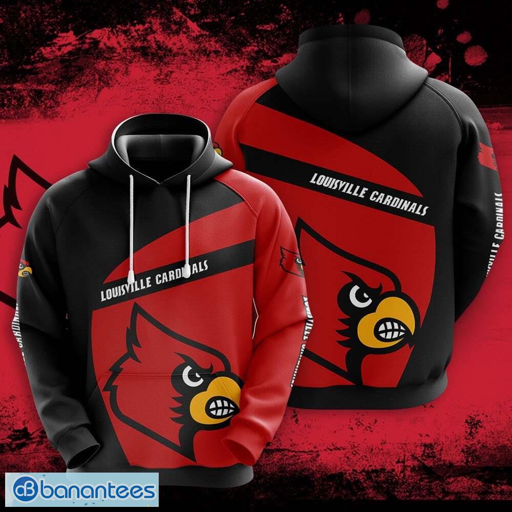 louisville cardinals 3d hoodie for fans new trending all over print image Louisville Cardinals 3D Hoodie For Fans New Trending All OVer Print - Louisville Cardinals 3D Hoodie For Fans New Trending All OVer Print