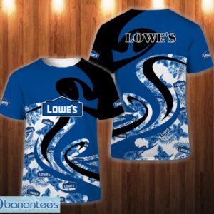 lowe's AOP 3D T-shirt For Men And Women Tropical Style Product Photo 1