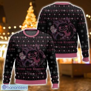 Gruss vom Krampus, Christmas Ugly Christmas Sweater 3D All Printed Sweater Christmas Gift Product Photo 1