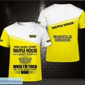 3D All Over Printed waffle house Limited 3D T-Shirt Product Photo 1