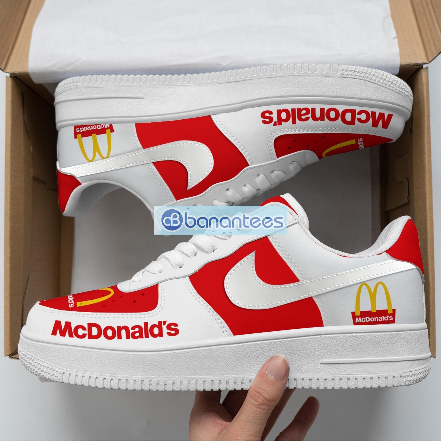 mcdonalds air force shoes for men and women sport gift image MCDONALD'S Air Force Shoes For Men and Women Sport Gift Product Photo