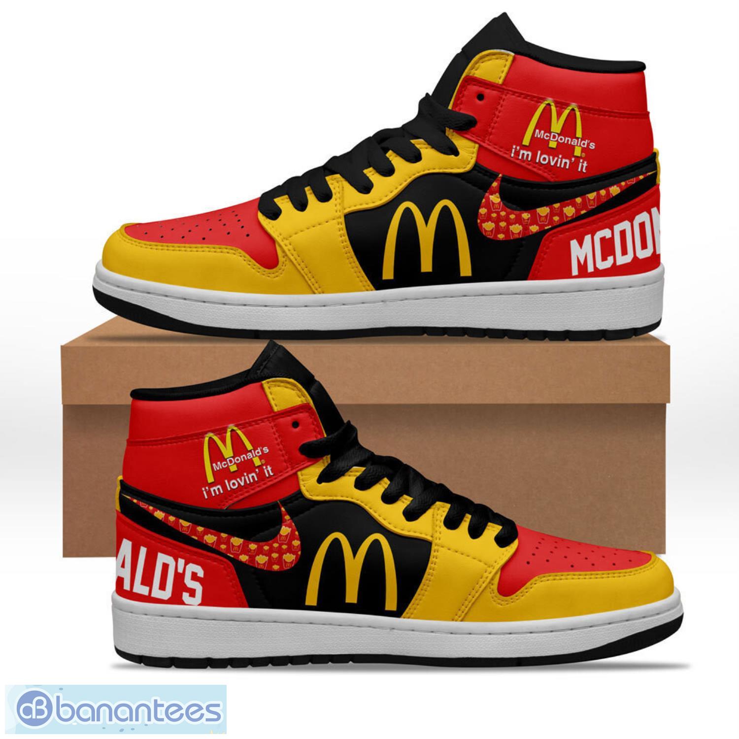 mcdonalds air jordan hightop sneakers shoes for men and women aj1 sneakers image McDonalds Air Jordan Hightop Sneakers Shoes For Men And Women AJ1 Sneakers Product Photo 1