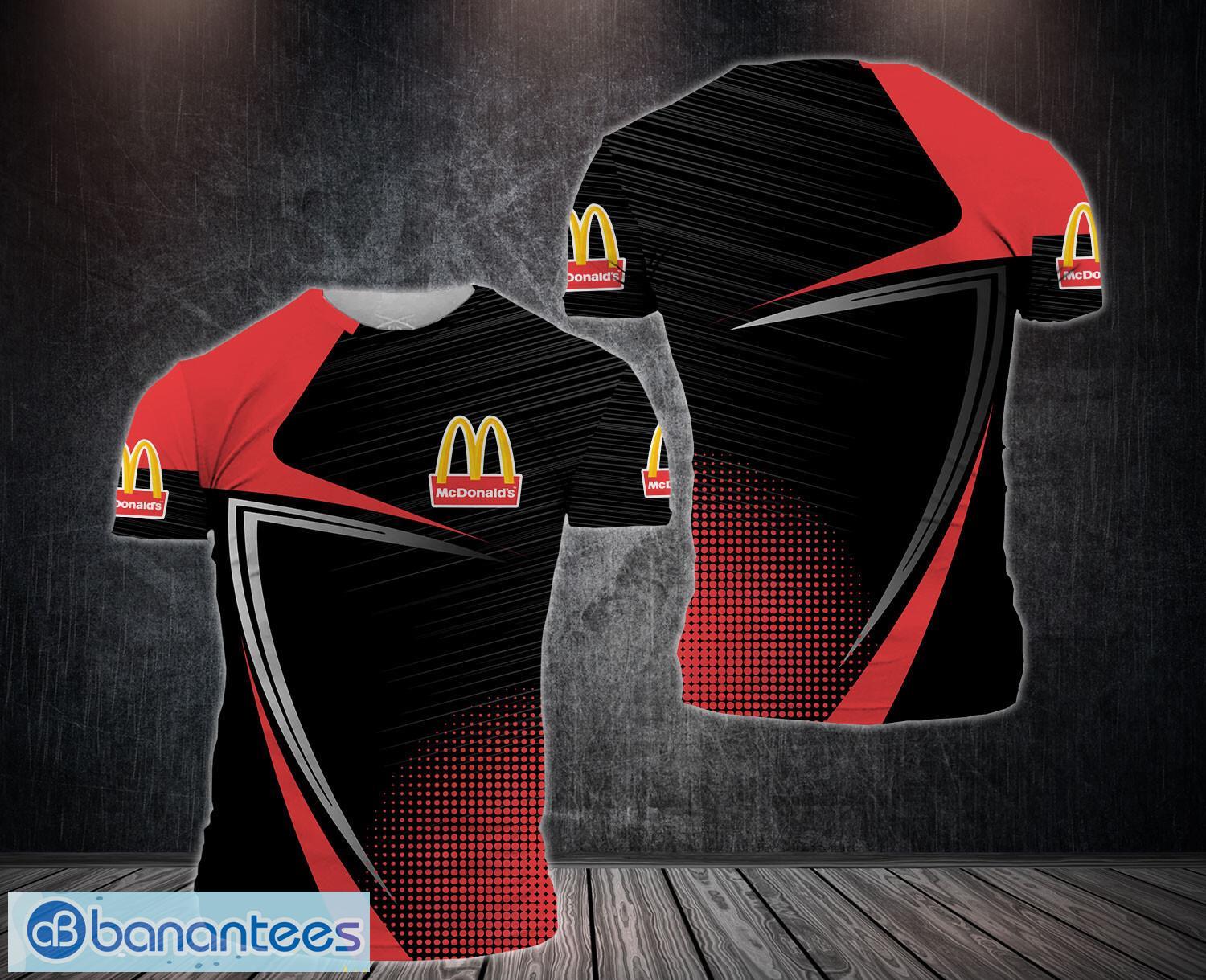 mcdonalds aop 3d t shirt for men and women image MCDONALD'S AOP 3D T shirt For Men And Women Product Photo