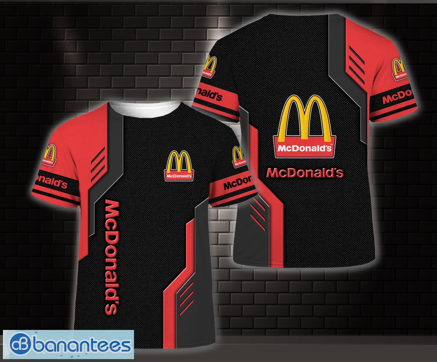 mcdonalds limited 3d t shirt all printed image mcdonald's Limited 3D T Shirt All Printed Product Photo