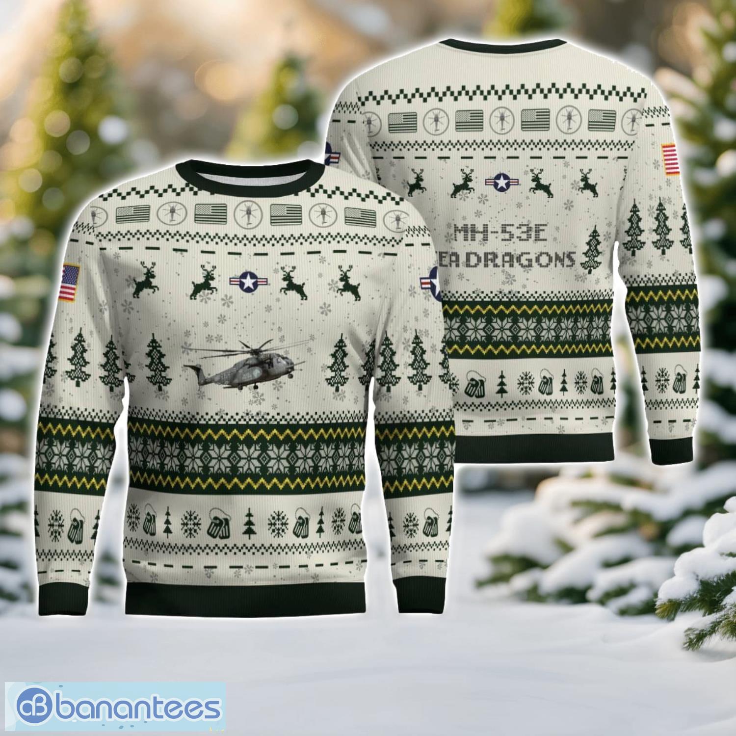 mh 53e sea dragons mh53e 3d aircraft sweater christmas gift sweater for men and women image MH-53E Sea Dragons MH53E 3D Aircraft Sweater Christmas Gift Sweater For Men And Women Product Photo 1