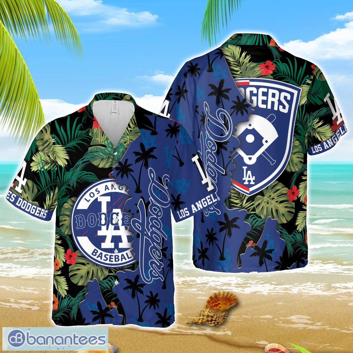 mlb hawaiian los los angeles dodgers team mlb aloha 3d hawaiian shirt image MLB Hawaiian Los Los Angeles Dodgers Team MLB Aloha 3D Hawaiian Shirt Product Photo 1