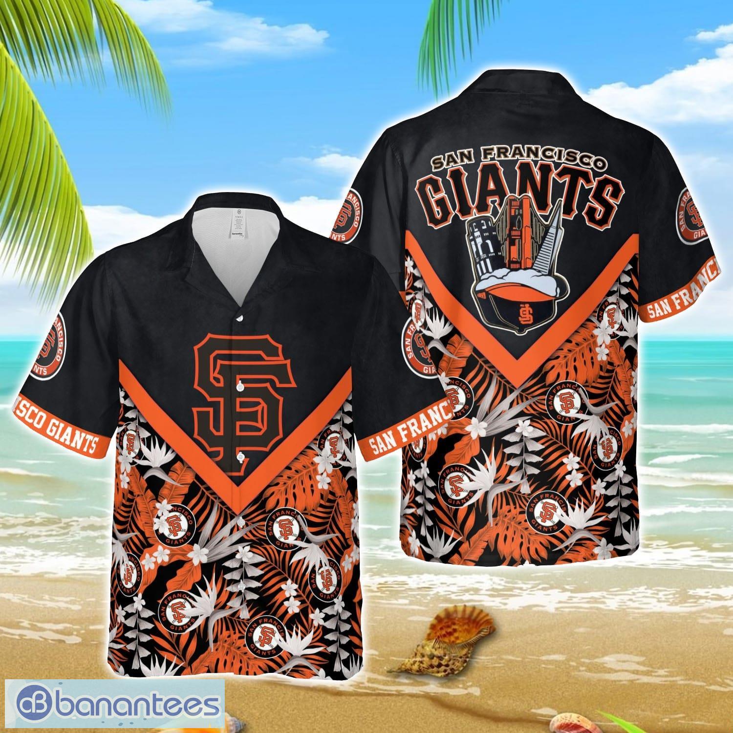 mlb hawaiian san francisco giants team mlb aloha 3d hawaiian shirt image MLB Hawaiian San Francisco Giants Team MLB Aloha 3D Hawaiian Shirt Product Photo 1