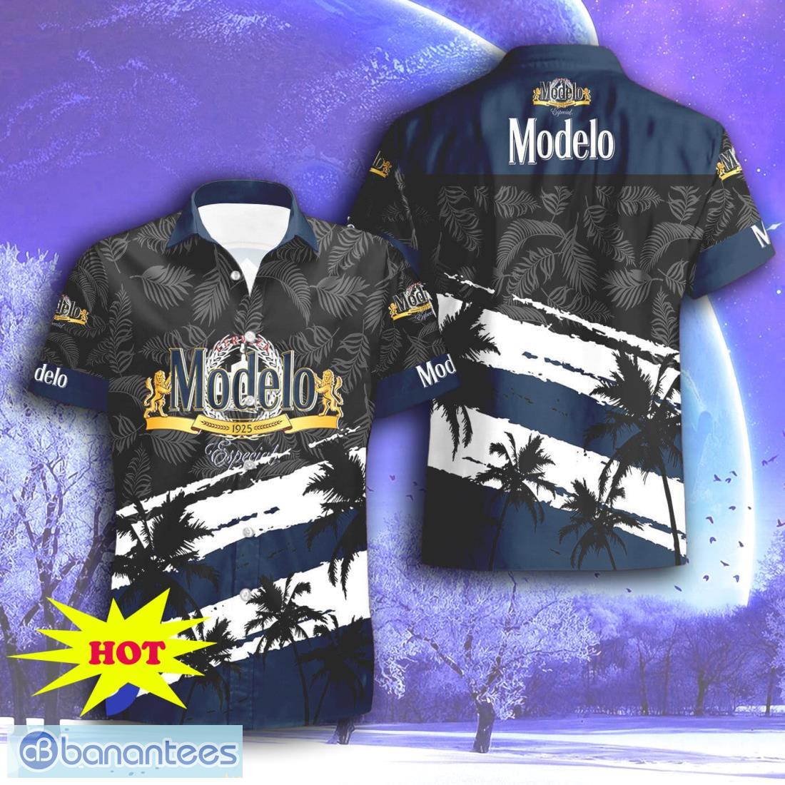 modelo beer hawaiian shirt short for men women image Modelo Beer Hawaiian Shirt & Short For Men Women Product Photo 1